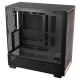 Antec FLUX SE Midi Tower Black, Wood