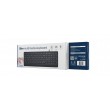 Gembird KB-MCH-05-CYRL Slim wired multimedia keyboard, black, RU layout