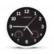 Esperanza EHC016K Mechanical wall clock Round Black