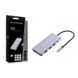 Conceptronic DONN20G 10-in-1 USB 3.2 Gen 1 Docking Station, HDMI, VGA, USB-A 5Gbps, USB-C 5Gbps, SD, TF/MicroSD, Audio, GbE LAN, 100W USB PD