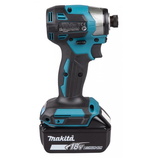 Makita DTD173RTJ power screwdriver/impact driver 3600 RPM Black, Blue
