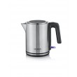 Severin WK 3489 electric kettle 1 L 2400 W Black, Silver