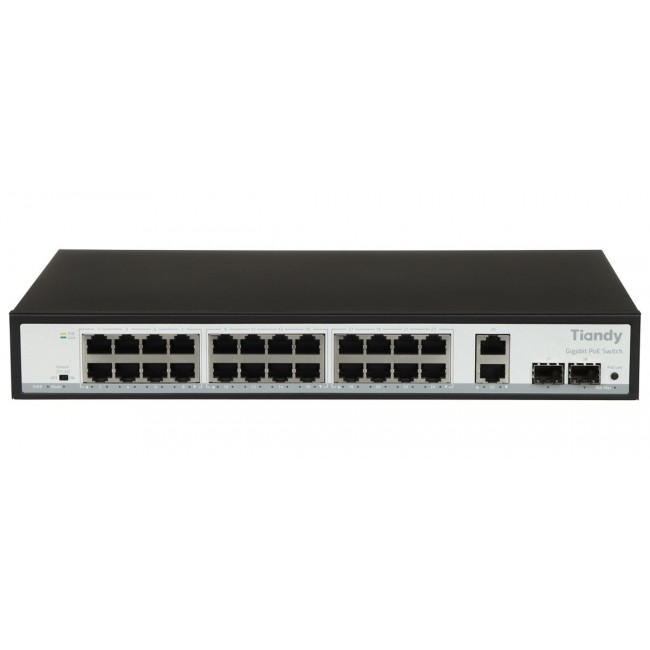 POE SWITCH TC-P3S028 SPEC:G/2422/AT/280 24-PORT SFP TIANDY POE SWITCH TC-P3S028 SPEC:G/2422/AT/280 24-PORT SFP TIANDY