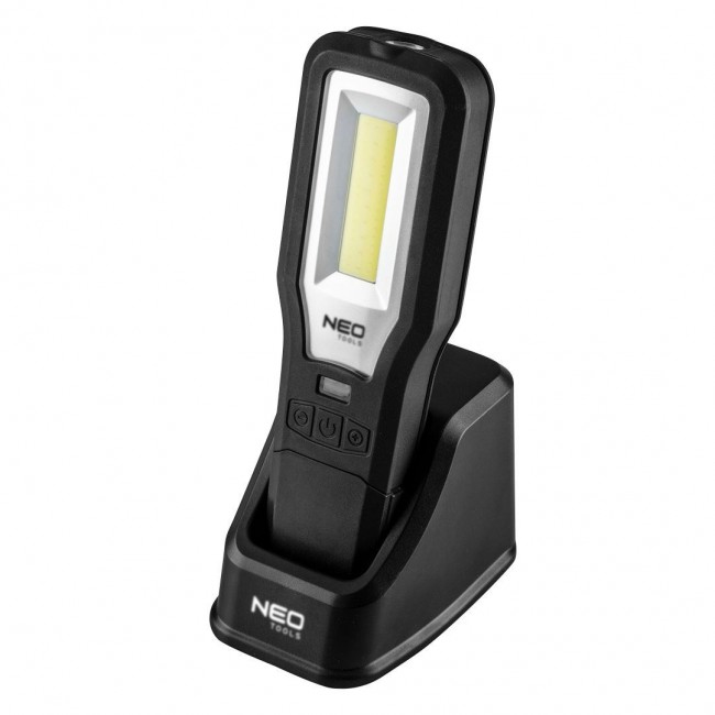 Inspection lamp 550 lm COB LED + base + charger