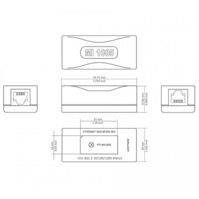 Baaske Medical MED MI 1005 Grey