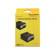 DeLOCK 2xDB9 DB9 Black
