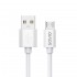 USB cable 3 m USB 2.0, USB A - Micro USB White SAVIO CL-167