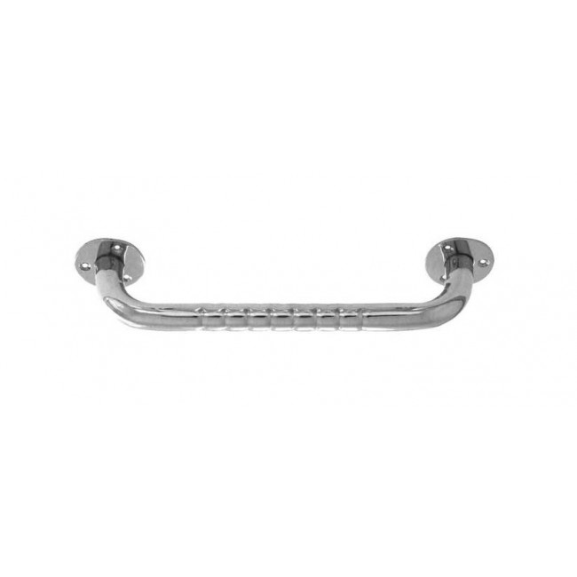 Stainless steel corrugated bathroom handrail 30 cm Stainless steel corrugated bathroom handrail 30 cm
