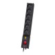 LESTAR LX 610 G-A K.:CZ 3.0M power extension 5 m 230 AC outlet(s) Indoor Black LESTAR LX 610 G-A K.:CZ 3.0M power extension 5 m 230 AC outlet(s) Indoor Black