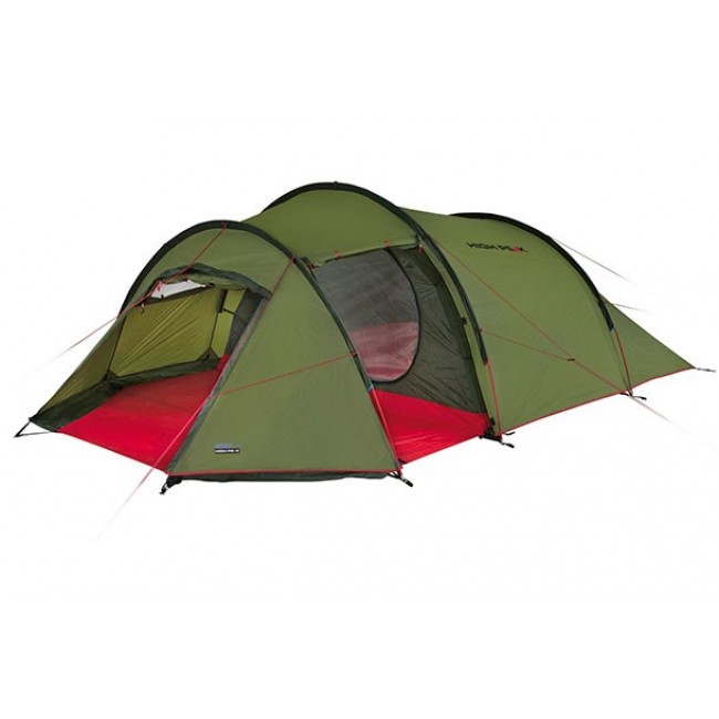 High Peak Falcon 4 4 person(s) Green, Red Tunnel tent High Peak Falcon 4 4 person(s) Green, Red Tunnel tent