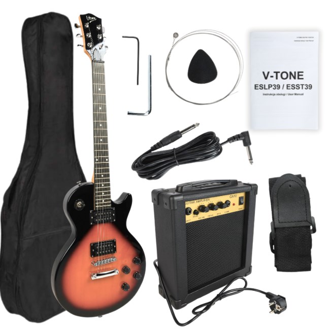 electric guitar V-TONE ESLP39 SB 4/4 Les Paul electric guitar V-TONE ESLP39 SB 4/4 Les Paul