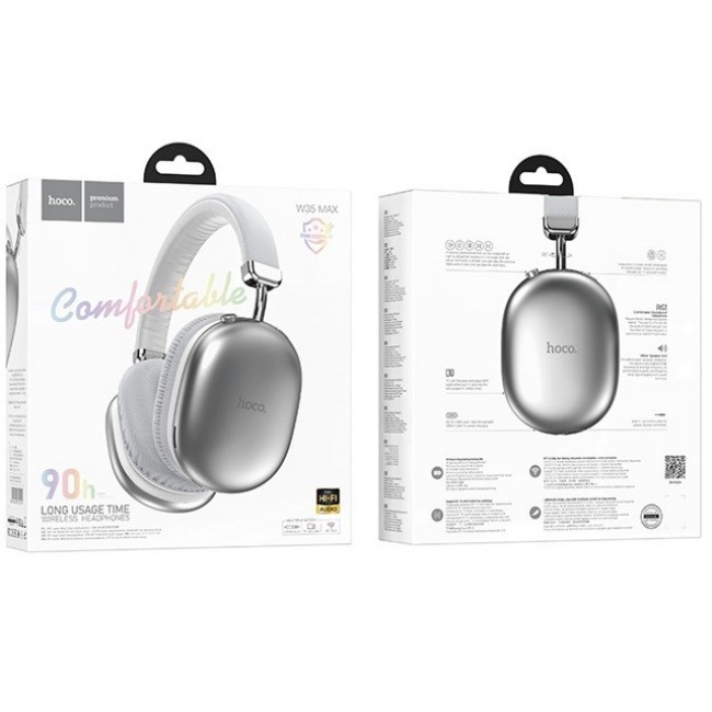 Hoco W35 Max Joy Wireless Bluetooth In-Ear Headset Silver Hoco W35 Max Joy Wireless Bluetooth In-Ear Headset Silver