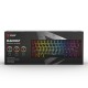 SAVIO Mechanical Keyboard BLACKOUT Blue (Outemu Blue), black SAVIO Mechanical Keyboard BLACKOUT Blue (Outemu Blue), black