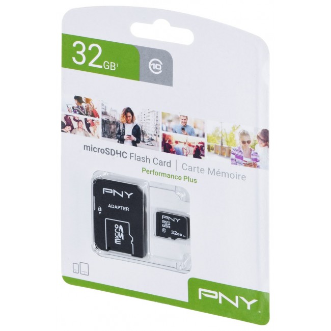 PNY Performance Plus 32 GB MicroSDHC Class 10 PNY Performance Plus 32 GB MicroSDHC Class 10