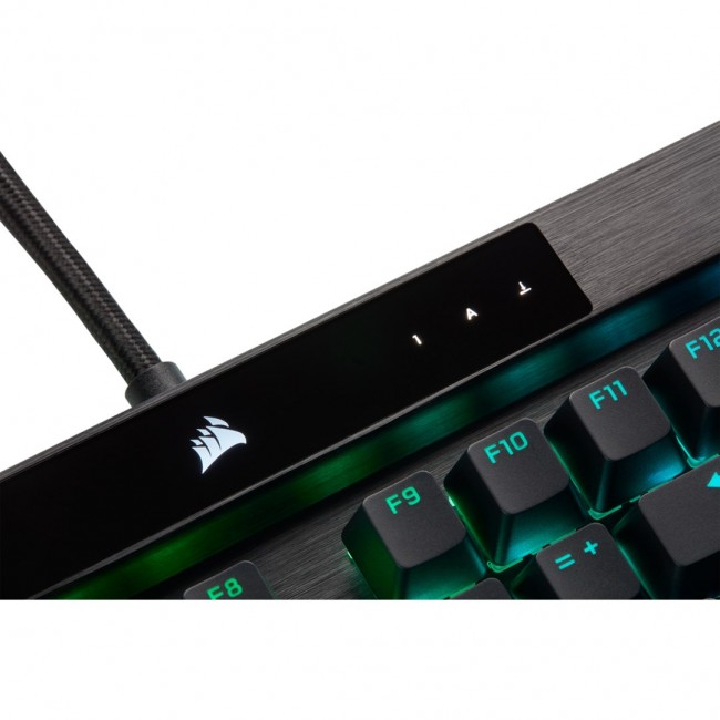 Corsair K100 RGB Gaming Keyboard, Corsair OPX, RGB LED - Black Corsair K100 RGB Gaming Keyboard, Corsair OPX, RGB LED - Black