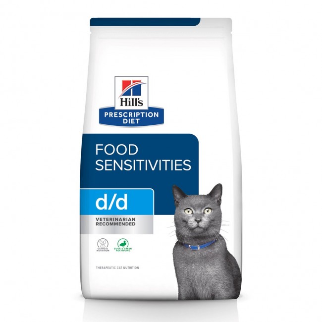 HILL'S PRESCRIPTION DIET Feline d/d Dry cat food Duck, Peas 1,5 kg HILL'S PRESCRIPTION DIET Feline d/d Dry cat food Duck, Peas 1,5 kg