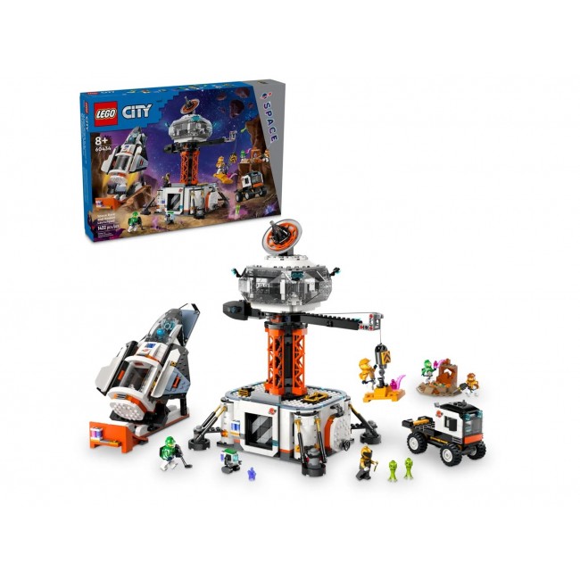 LEGO CITY 60434 SPACE BASE AND ROCKET LAUNCHPAD