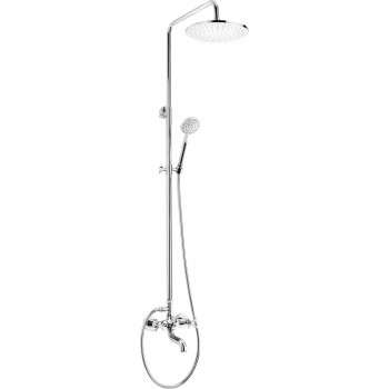 Shower head with bathtub faucet