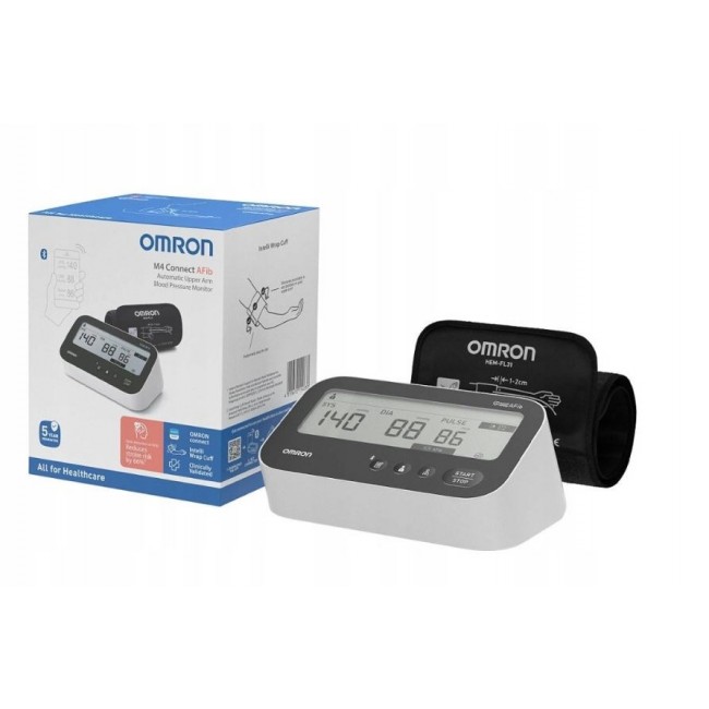 OMRON M4 Connect Afib Upper Arm Blood Pressure Monitor