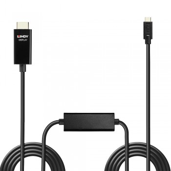 Lindy Cable USB Type C to HDMI 4K60 10m