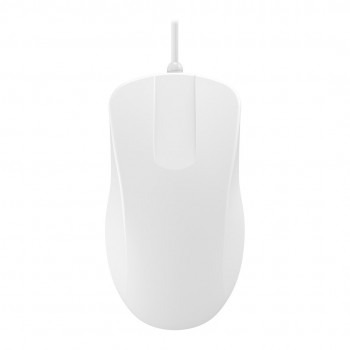 Contour Design Active Key Contour ClassicClean Medical Mouse IP68 Scroll Sensor Wired White PMH1