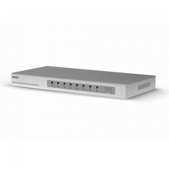 Lindy 8 Port VGA and USB Combo KVM Switch