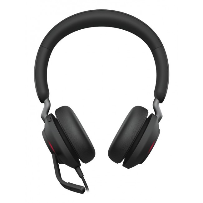 Jabra Evolve2 40 SE Headset Wired Head-band Calls/Music USB Type-C / USB Type-A Black