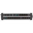 Brennenstuhl 1392000232 power extension 3 m 14 AC outlet(s) Indoor Black, Silver Brennenstuhl 1392000232 power extension 3 m 14 AC outlet(s) Indoor Black, Silver