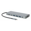 Mobilis 020028 laptop dock/port replicator Wired USB 3.2 Gen 1 (3.1 Gen 1) Type-C Grey