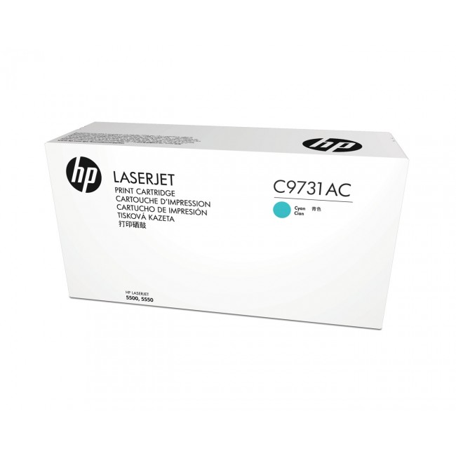 HP C9731AC Cyn Contr LJ Toner Cartridge Original Cyan 1 pc(s) HP C9731AC Cyn Contr LJ Toner Cartridge Original Cyan 1 pc(s)