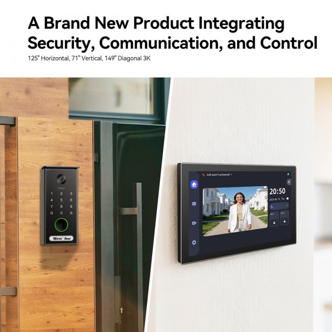 Imou VDP7 video intercom system 5 MP 17.8 cm (7 Imou VDP7 video intercom system 5 MP 17.8 cm (7