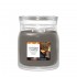 Yankee Candle Crackling Embers wax candle Cylinder Wood Grey 1 pc(s)