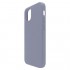Θήκη Liquid Silicon inos Apple iPhone 12 Pro Max L-Cover Γκρι-Μπλε