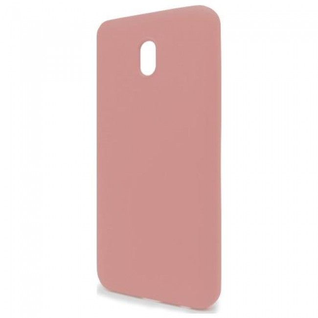 Θήκη Liquid Silicon inos Xiaomi Redmi 8A L-Cover Ροζ