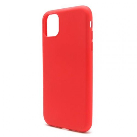 Θήκη Liquid Silicon inos Apple iPhone 11 Pro L-Cover Κόκκινο