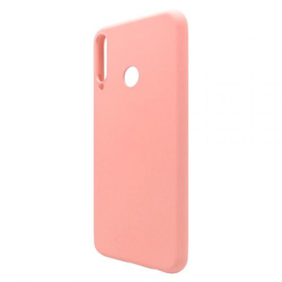 Θήκη Liquid Silicon inos Huawei P40 Lite E L-Cover Σομόν
