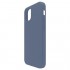 Θήκη Liquid Silicon inos Apple iPhone 12/ 12 Pro L-Cover Μπλε Ραφ
