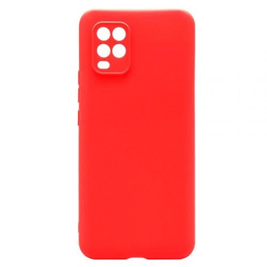 Θήκη Soft TPU inos Xiaomi Mi 10 Lite S-Cover Κόκκινο