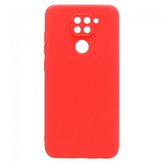 Θήκη Soft TPU inos Xiaomi Redmi Note 9 S-Cover Κόκκινο