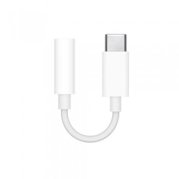 Αντάπτορας Apple MU7E2 3.5mm (Female) σε USB C (Male) Λευκό