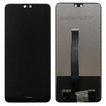Οθόνη με Touch Screen Huawei P20 με Fingerprint Μαύρο (OEM)