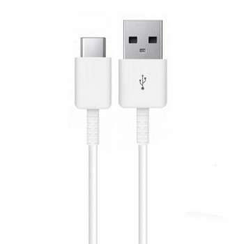 Καλώδιο Σύνδεσης USB 2.0 Samsung EP-DG970BWE USB A σε USB C Λευκό 1m (Ασυσκεύαστο)