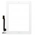 Touch Screen Apple iPad 3/ iPad 4 Full Set με Home Button Λευκό (OEM)