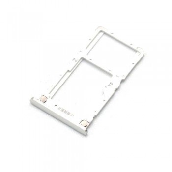 Βάση Κάρτας Sim Xiaomi Mi 8 Lite Ασημί (OEM)