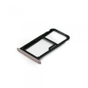 Βάση Κάρτας Sim & SD Huawei P10 Lite (Dual SIM) Χρυσό (OEM)