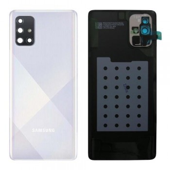 Καπάκι Μπαταρίας Samsung A715F Galaxy A71 Ασημί (Original)