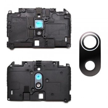 Τζαμάκι και Πλαίσιο Κάμερας Xiaomi Redmi 8A Μαύρο (OEM)