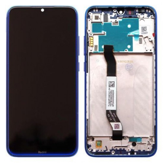 Οθόνη με Μεσαίο Πλαίσιο Xiaomi Redmi Note 8 Μπλε (Original)