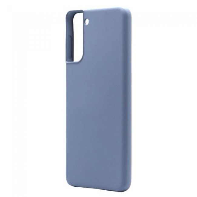 Θήκη Liquid Silicon inos Samsung G996B Galaxy S21 Plus 5G L-Cover Γκρι-Μπλε