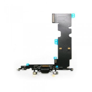 Καλώδιο Πλακέ Apple iPhone 8 Plus με Επαφή Φόρτισης & Μικρόφωνο Μαύρο (OEM)